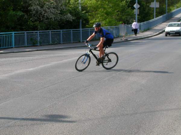 Burizon zostra vyjd na trasu cyklozkouky od Tyrova mostu.